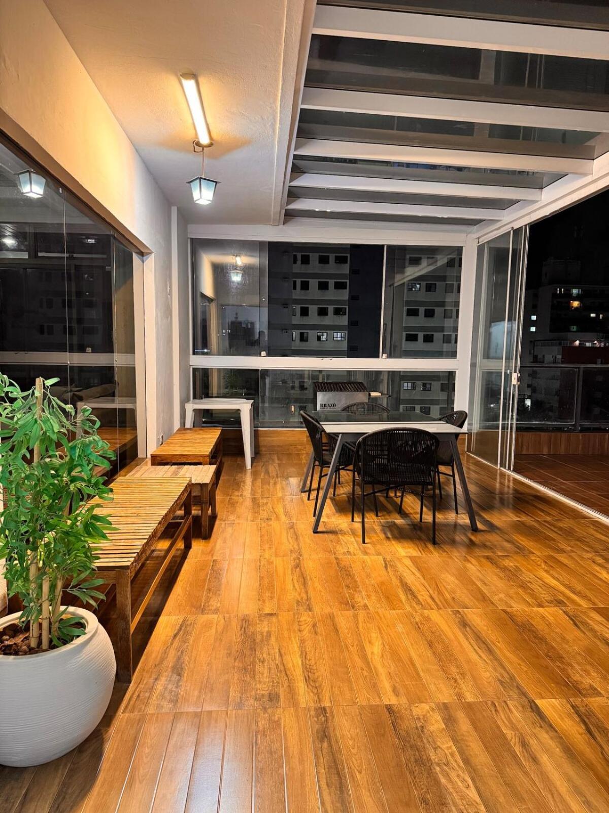 Cobertura Na Praia Da Enseada-Guaruja 180M2 10 Hospedes エクステリア 写真